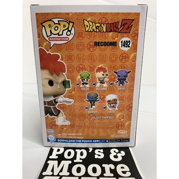 Funko Pop! Dragon Ball Z: Recoome 1492 Exclusive Limited Edition Figure New - Picture 4 of 9